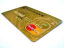 Goldene Kreditkarte
