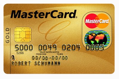 MasterCard Gold-Karte